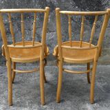 Paire de chaises bistrot