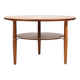 Rare Danish Coffee Table in Teak and Oak 1950s