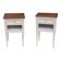 Pair of Louis XVI bedside tables