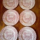 The Mill Staffordshire England Dessert Plate