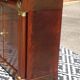 Flamed mahogany enfilade with sea green marble in Empire style.