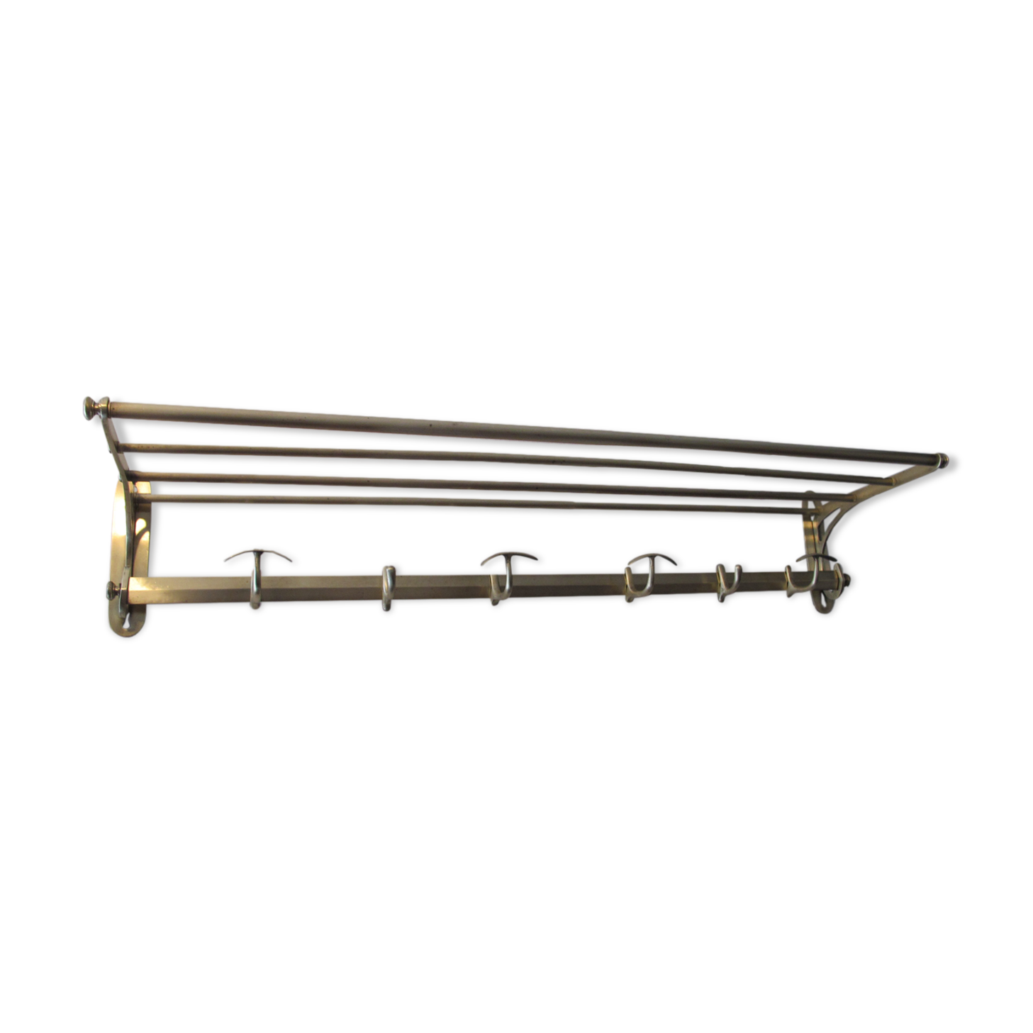 Brass coat holder