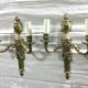 Paire d'appliques en bronze st Louis XVl