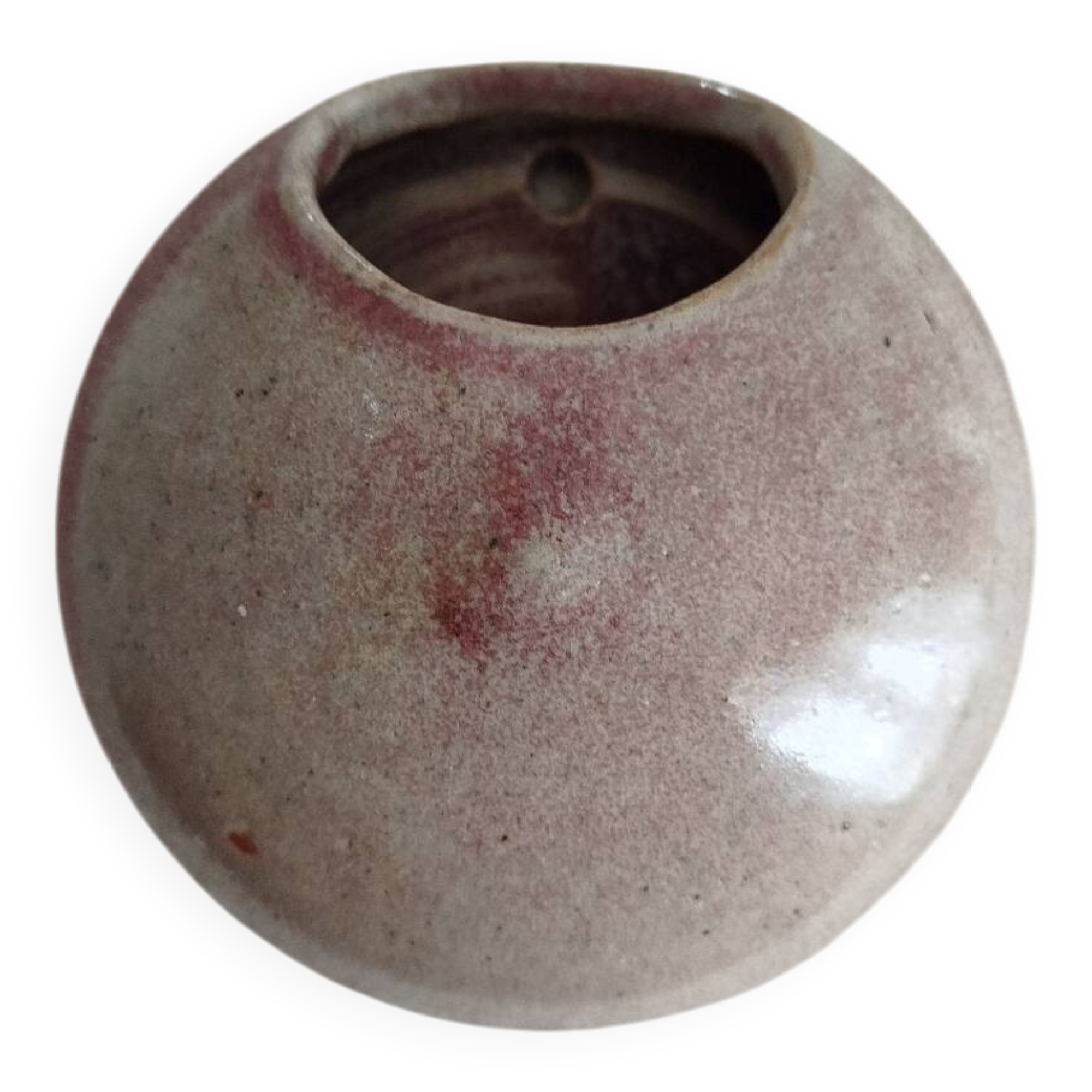 Stoneware wall vase