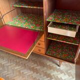 Armoire en teck style scandinave année 1960