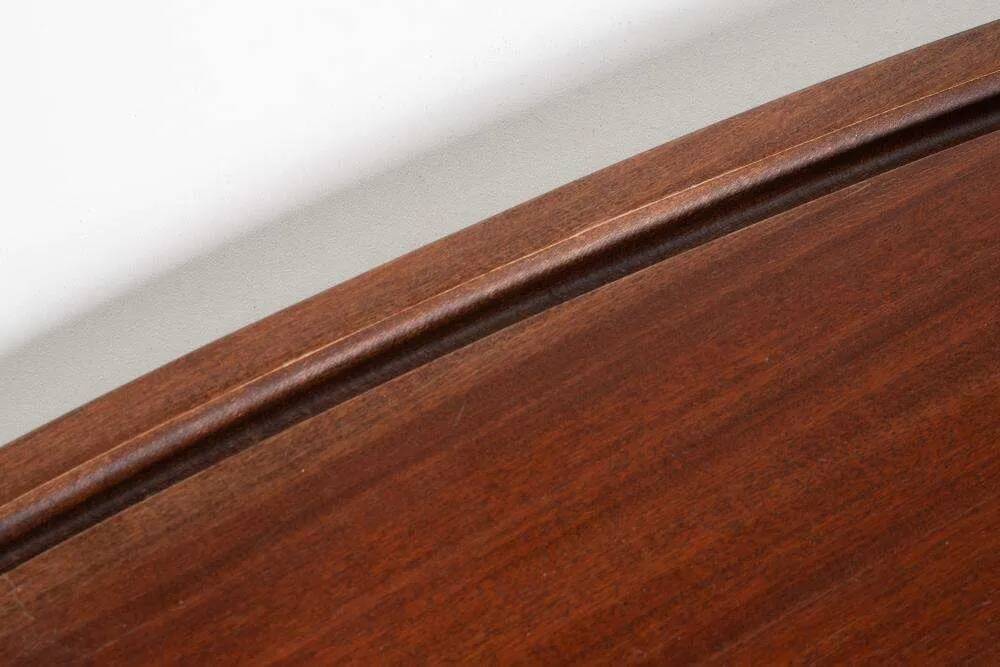 Vintage wooden presentation platter, fish platter.