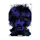 "Jimi Hendrix" polish poster by Waldemar Swierzy, official reprint 1974