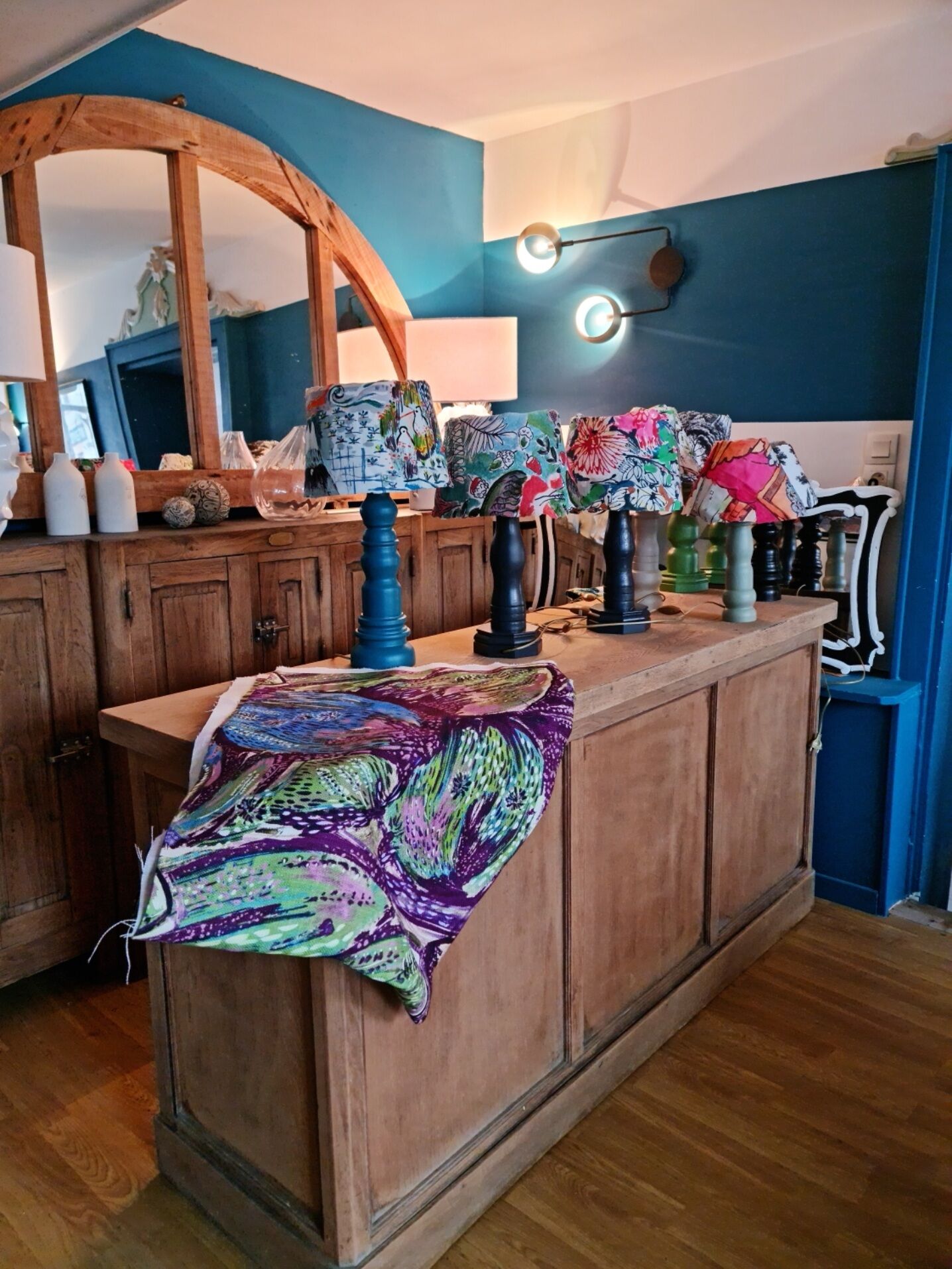 Counter of shops
