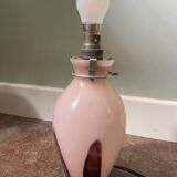 Vintage blown glass lamp base from the 1930s