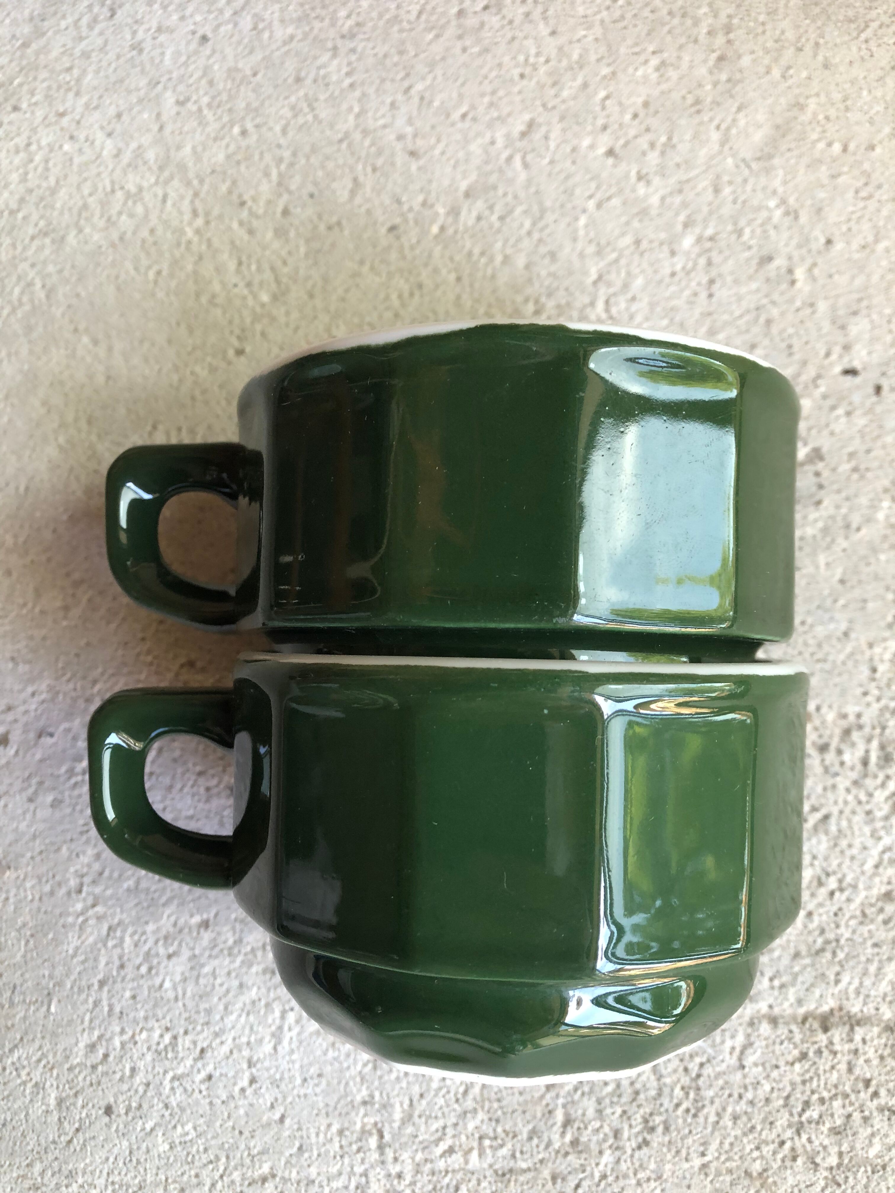 Vintage bistro cup lot