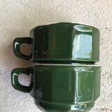 Vintage bistro cup lot