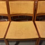 Set of 6 wooden chairs