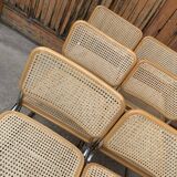 6 chaises Cesca de Marcel Breuer