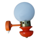 Orange wall lamp
