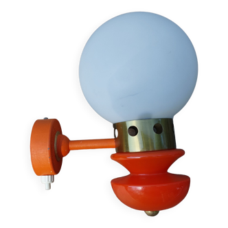 Orange wall lamp