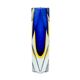 Vase en verre Murano Sommerso du milieu du siècle par F. Poli pour A. Mandruzzato, années 1970.