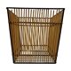 Vintage Rohe Noordwolde rattan basket by Dirk van Sliedrecht 60's Design