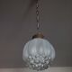 Vintage, old Suspension suspension, globe glass bubble, bubble lamp, shabby chic, interior decoration, for light, ceiling light
