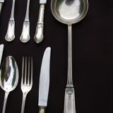Housewife in silver metal 37 pieces