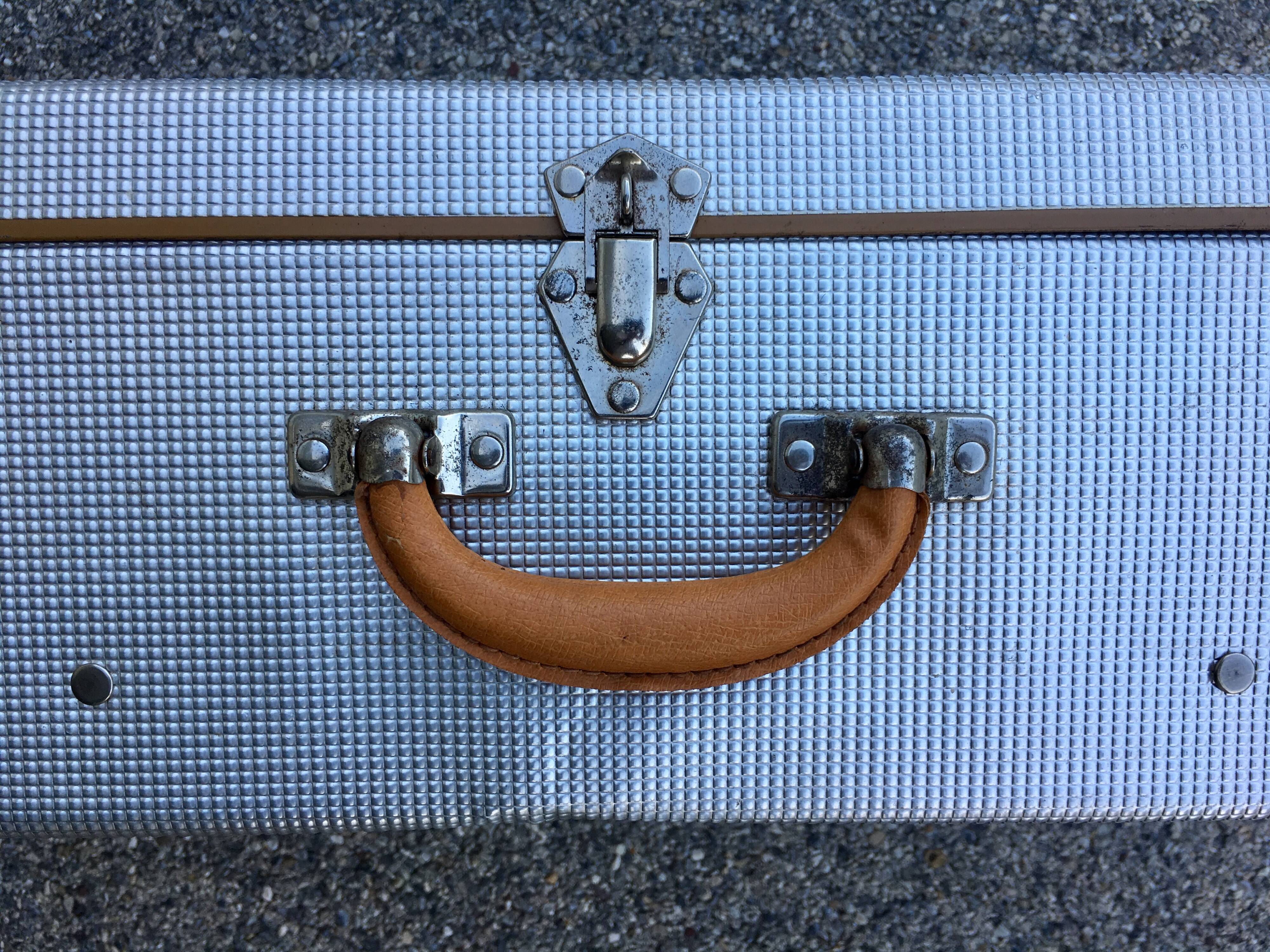 Vintage aluminium case