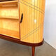 Sesame Bar multifunctional Dry Bar and Book Case with tambour doors