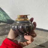 Ronson silver-plated metal lighter