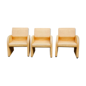 Trio fauteuils club italie