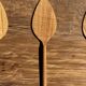 Teak pie server kitchen utensil L30 W8