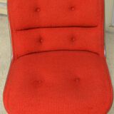 Pair of chairs of Charles Pollock for Knoll