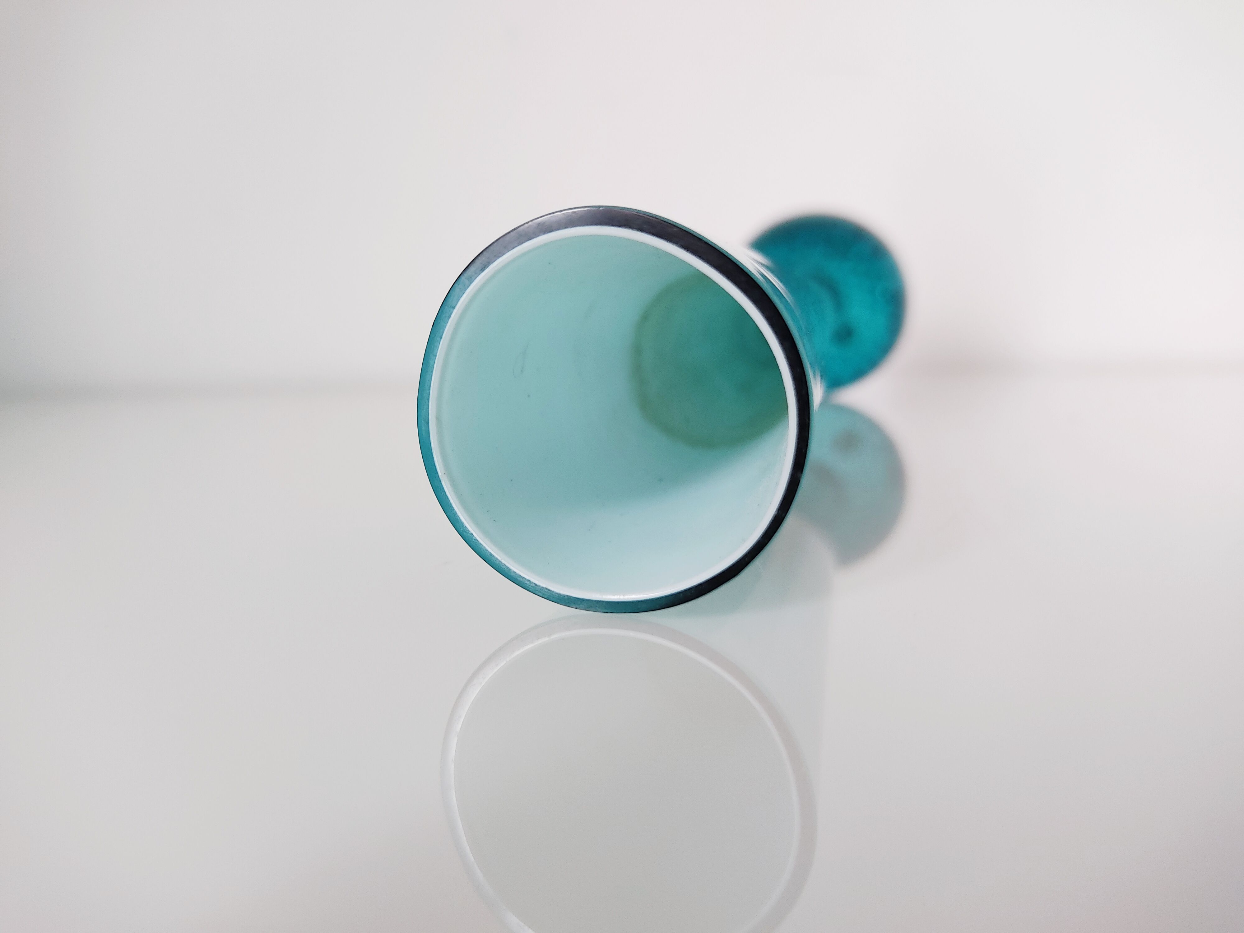 Vase soliflore murano clubbed foot