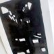 Peinture abstraite noir
