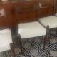 Series of 6 Danish teak chairs 60s
