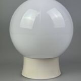 50s 60s lamp light wall lamp cellar lamp plastic & glass Bauhaus
