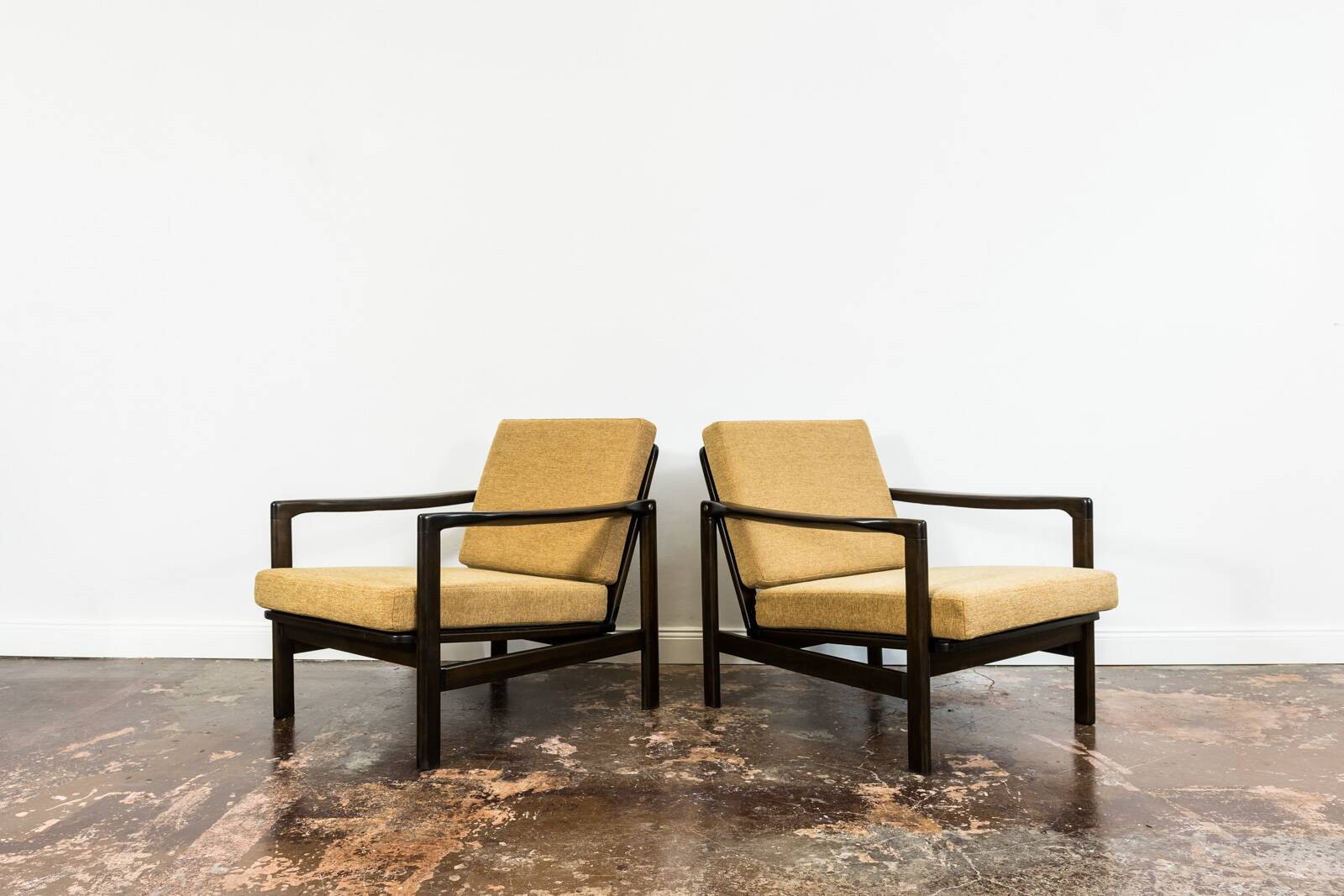 Paire de fauteuils vintage B7522 par Zenon Bączyk, 1960