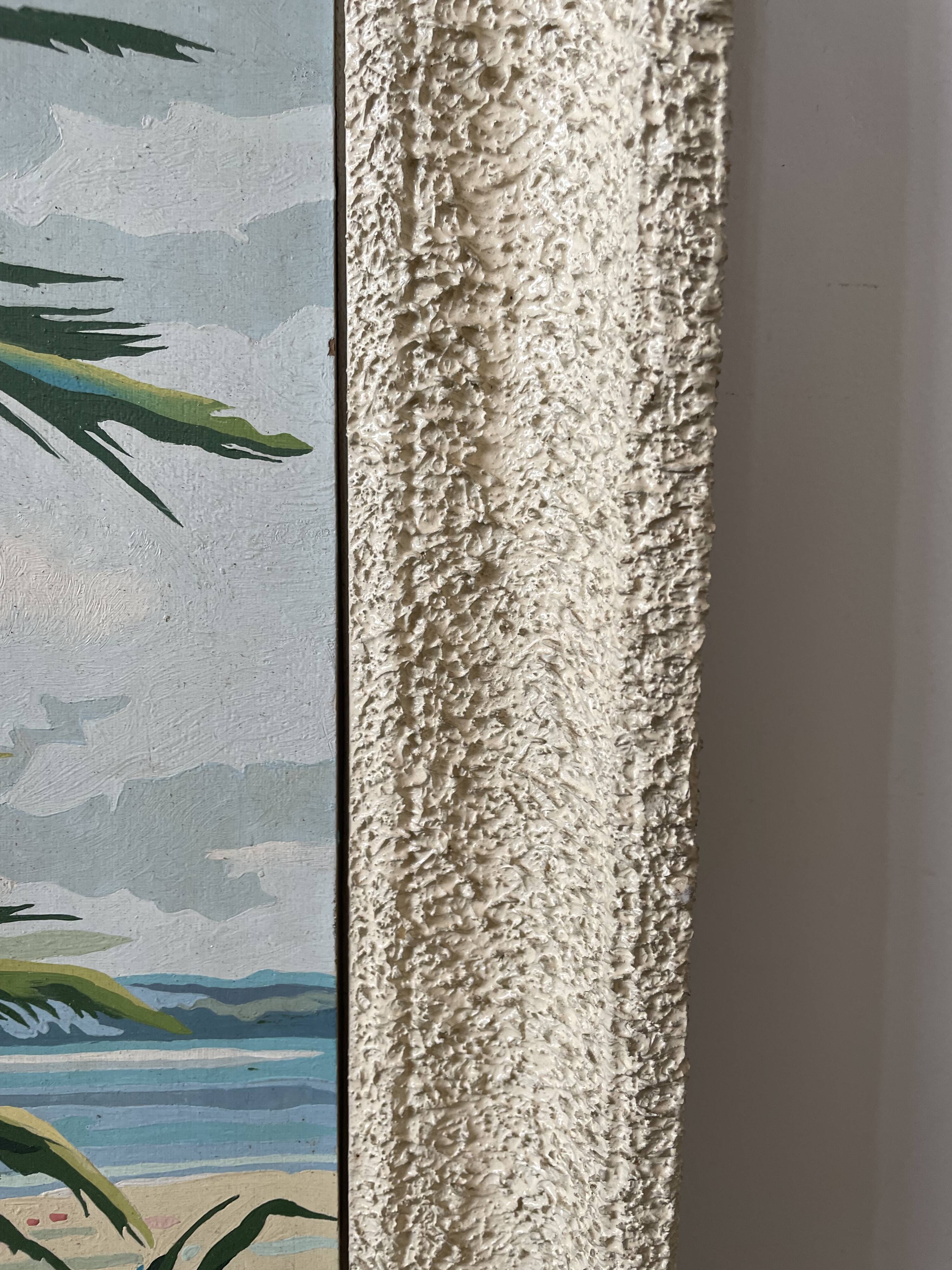 Old painting from the 50s