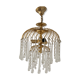 Chandelier waterfall of Murano drops and tassels