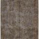 1980s 245 cm x 320 cm grey wool carpet