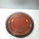 Vintage round mirror - gilac n° 1813 - smoked plexiglass - 1970s