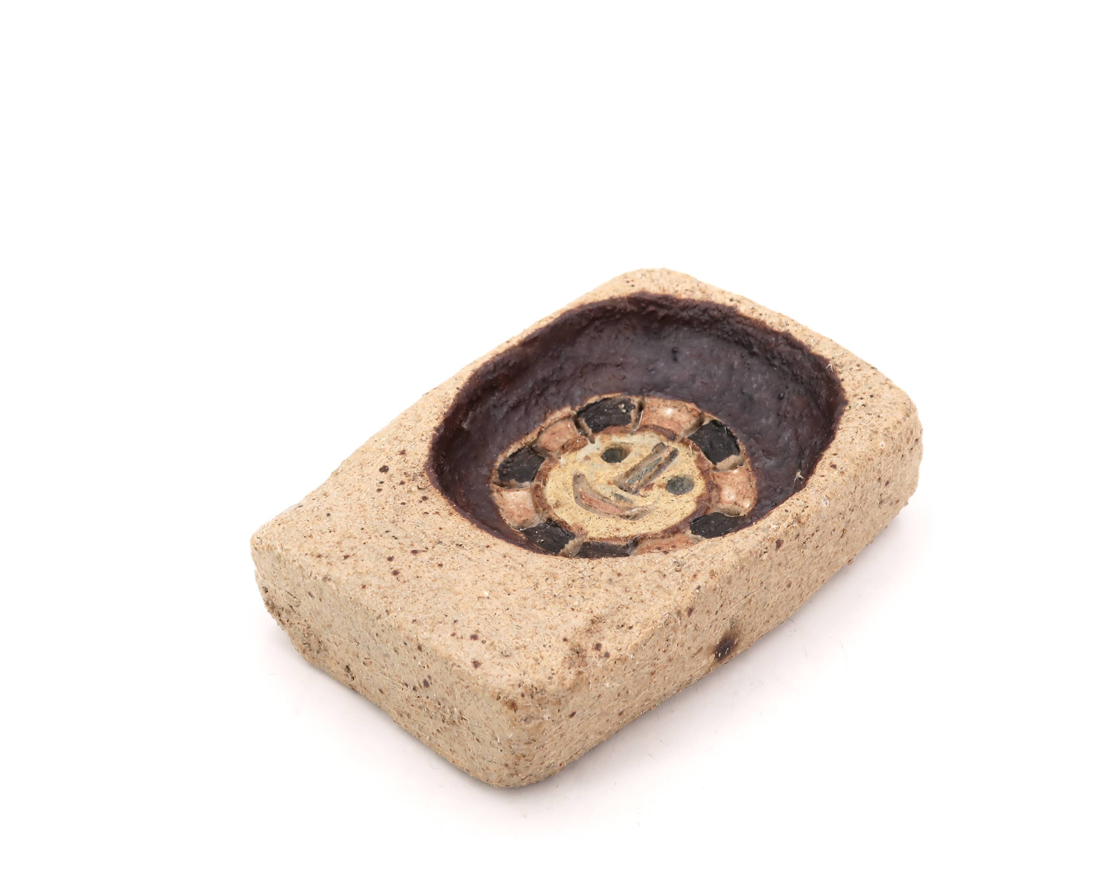 The Argonauts Vallauris ceramic pocket emptier, 1970s