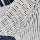 Rattan headboard