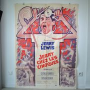 Jerry at the cinoques movie poster 120 x 160 Jerry Lewis