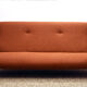 Mid-century three seats sofa of Italian production, 1950s