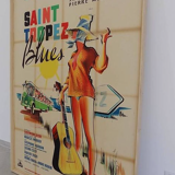 Original cinema poster "Saint-Tropez blues"