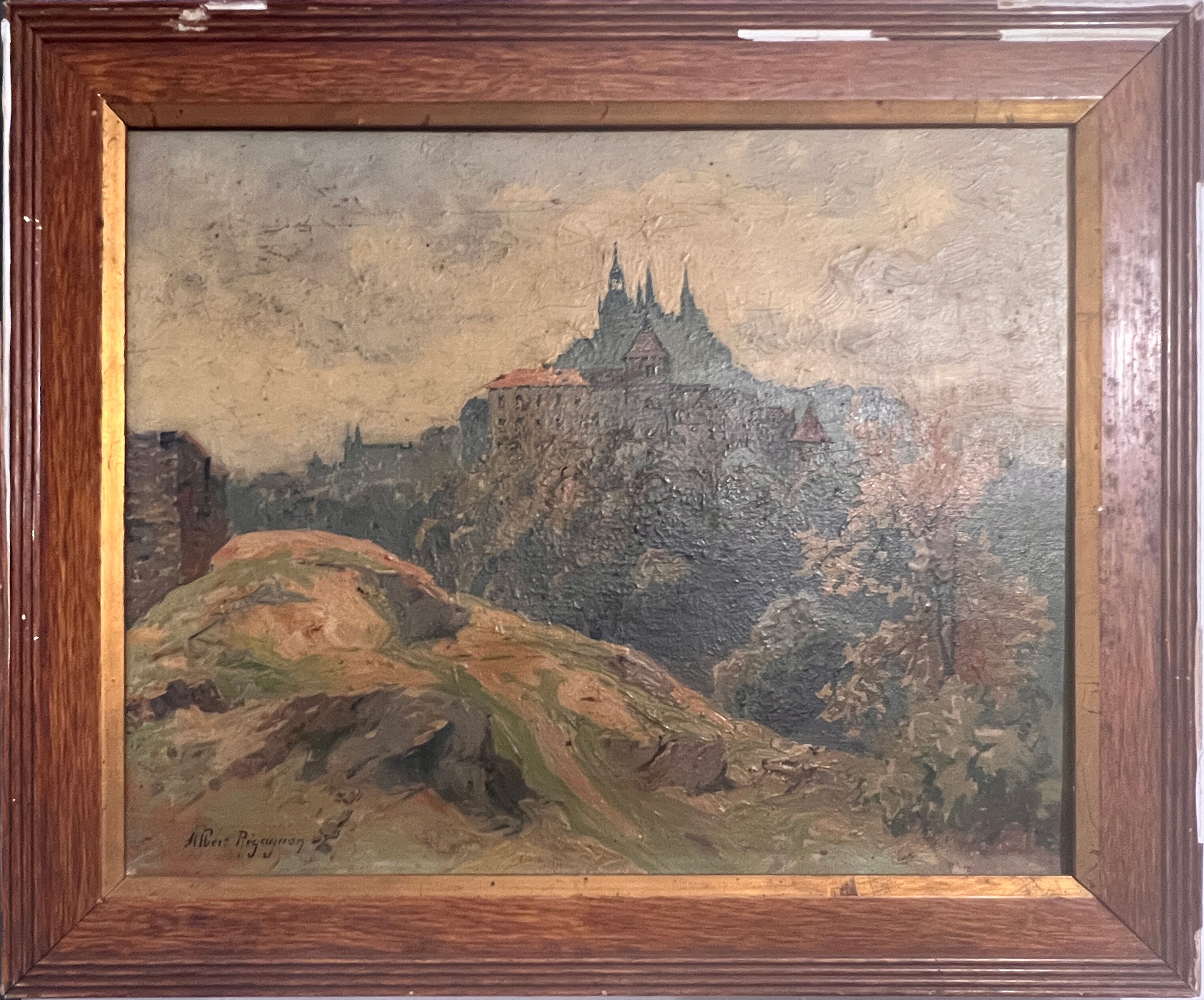 Oil on canvas - Albert Regagnon