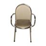 Chrome frame armchair