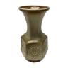 Vase céramique allemande beige