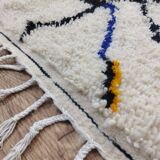 Handmade Berber wool mrirt rug 256 X 146 CM