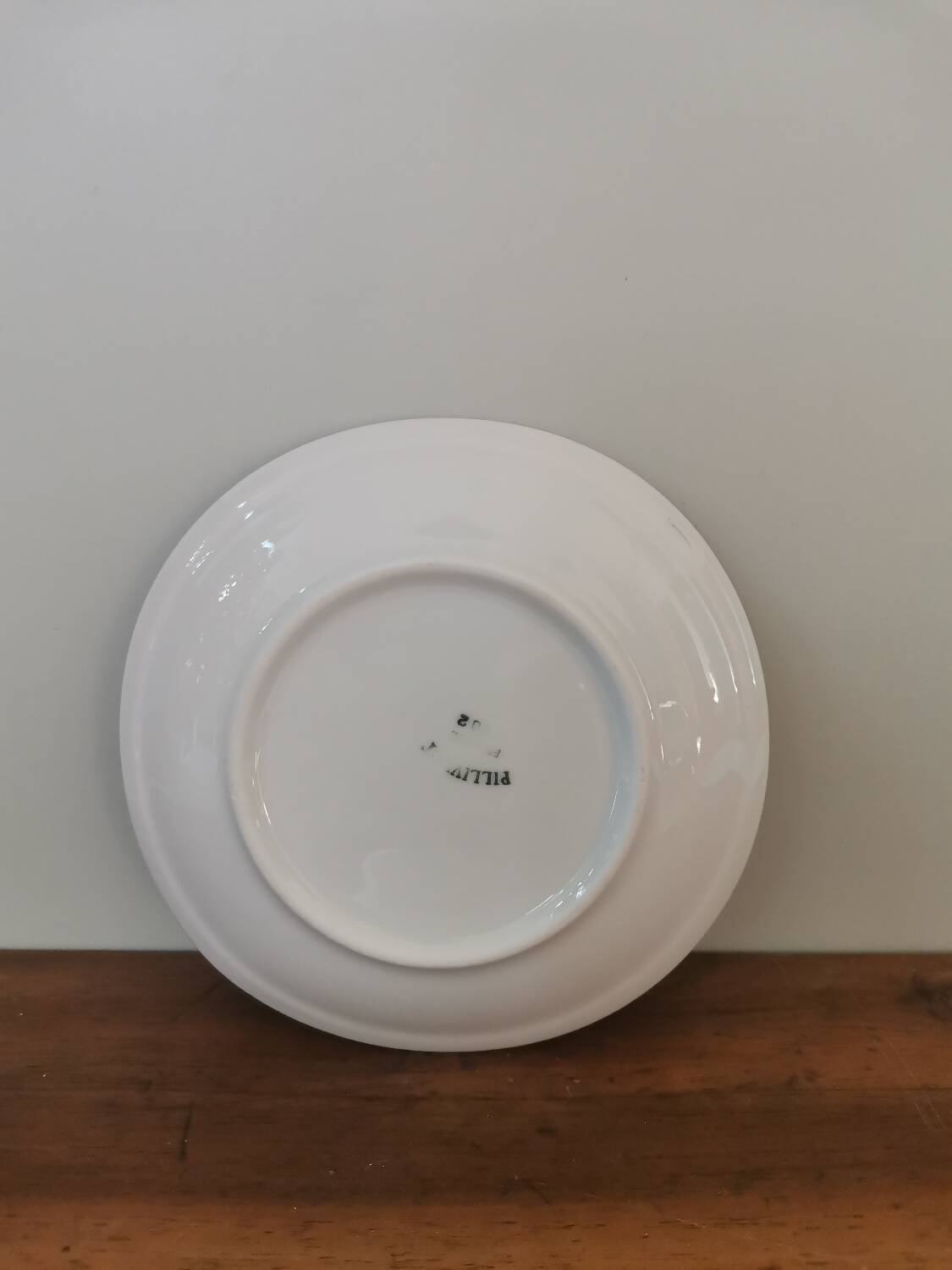 Plate cup La Closerie des Lilas vintage flower pattern France pillivuyt