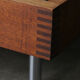 Belgian coffee table from the 80s, oak and blue stone from Belgium.