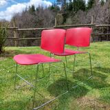2 Max Stacker chairs red